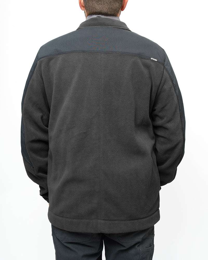 Off The Grid Surplus Bruin Fleece Zip Up - Black