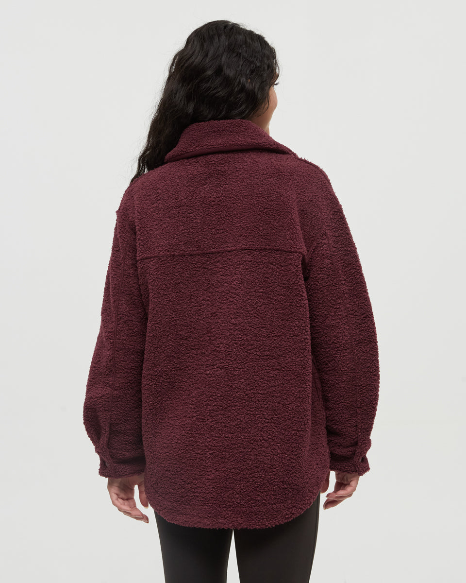 Tentree Women's Sunday Jacket - Deep Burgundy