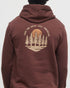Tentree Men's Path Less Travelled Hoodie - Deep Mahogany Pecan Brown