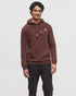 Tentree Men's Path Less Travelled Hoodie - Deep Mahogany Pecan Brown