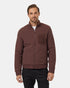 Tentree Men's EcoLoft Pocket Full Zip - Deep Mahogany