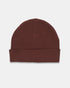 Tentree Juniper Cork Patch Beanie - Deep Mahogany Cork Patch