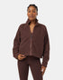 Tentree Women's Palisade Full Zip - Deep Mahogany
