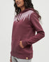 Tentree Women's Juniper Hoodie - Deep Burgundy Heather White