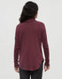 Tentree Women's Highwood Turtleneck - Deep Burgundy