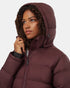 Tentree Women's Lookout Long Puffer - Mulberry