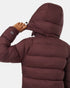 Tentree Women's Lookout Long Puffer - Mulberry