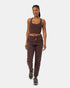 Tentree Women's TreeFleece Bamone Sweatpant - Deep Mahogany