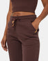 Tentree Women's TreeFleece Bamone Sweatpant - Deep Mahogany