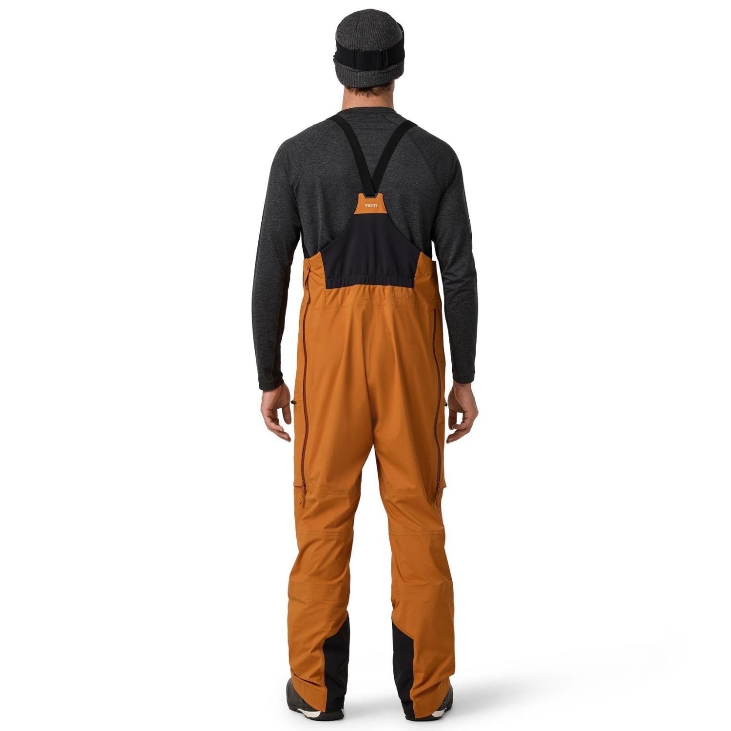 Vuori Suvi Snow Bib Pants - Men's - Canyon