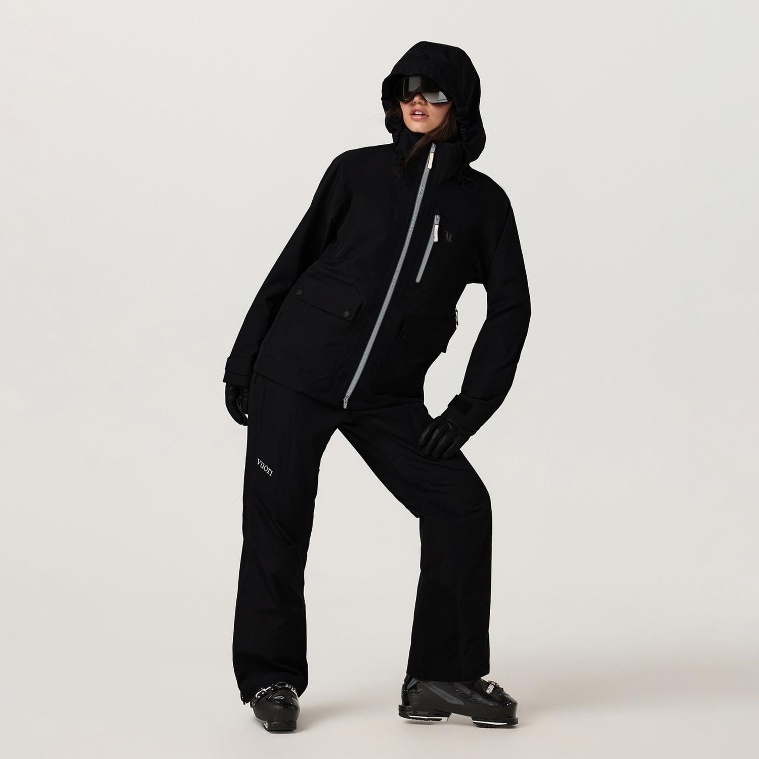 Vuori Taika Shell Jacket - Women's - Black - detail