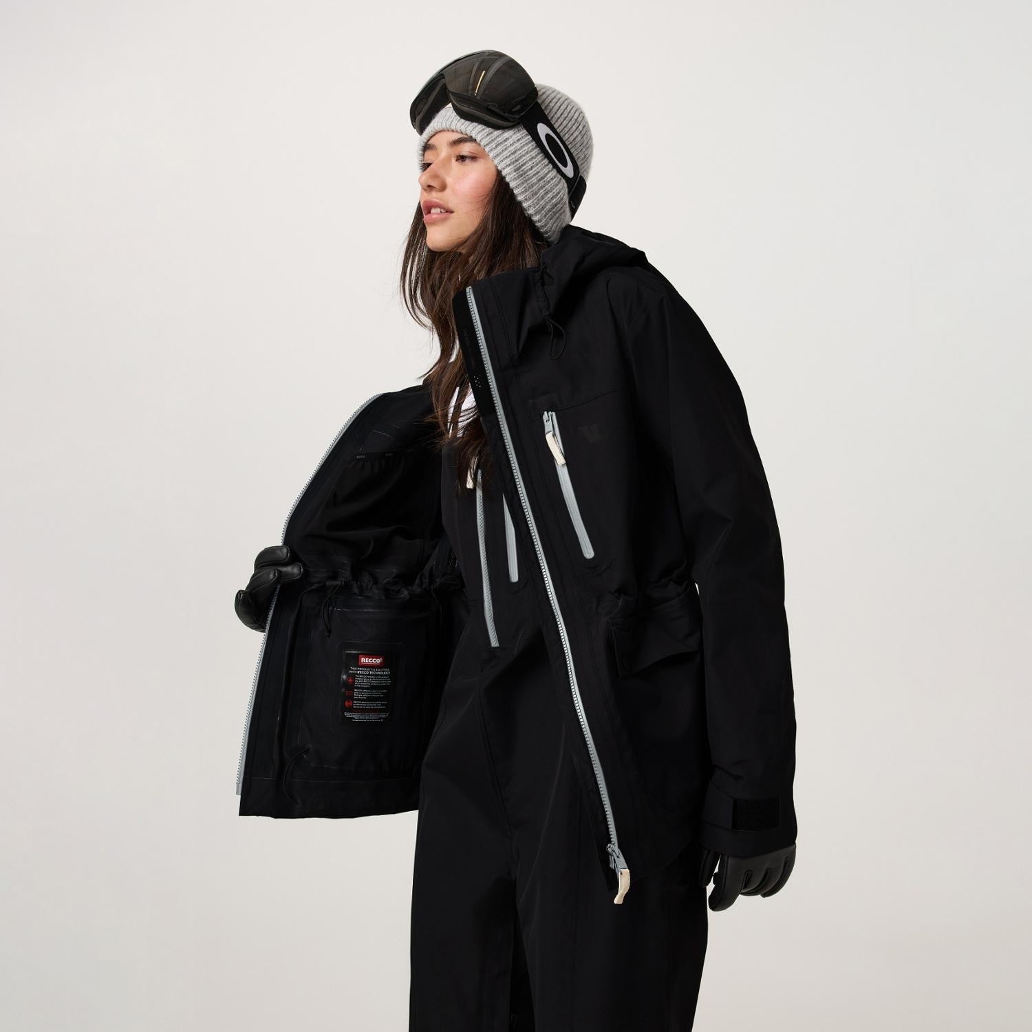 Vuori Taika Shell Jacket - Women's - Black - detail
