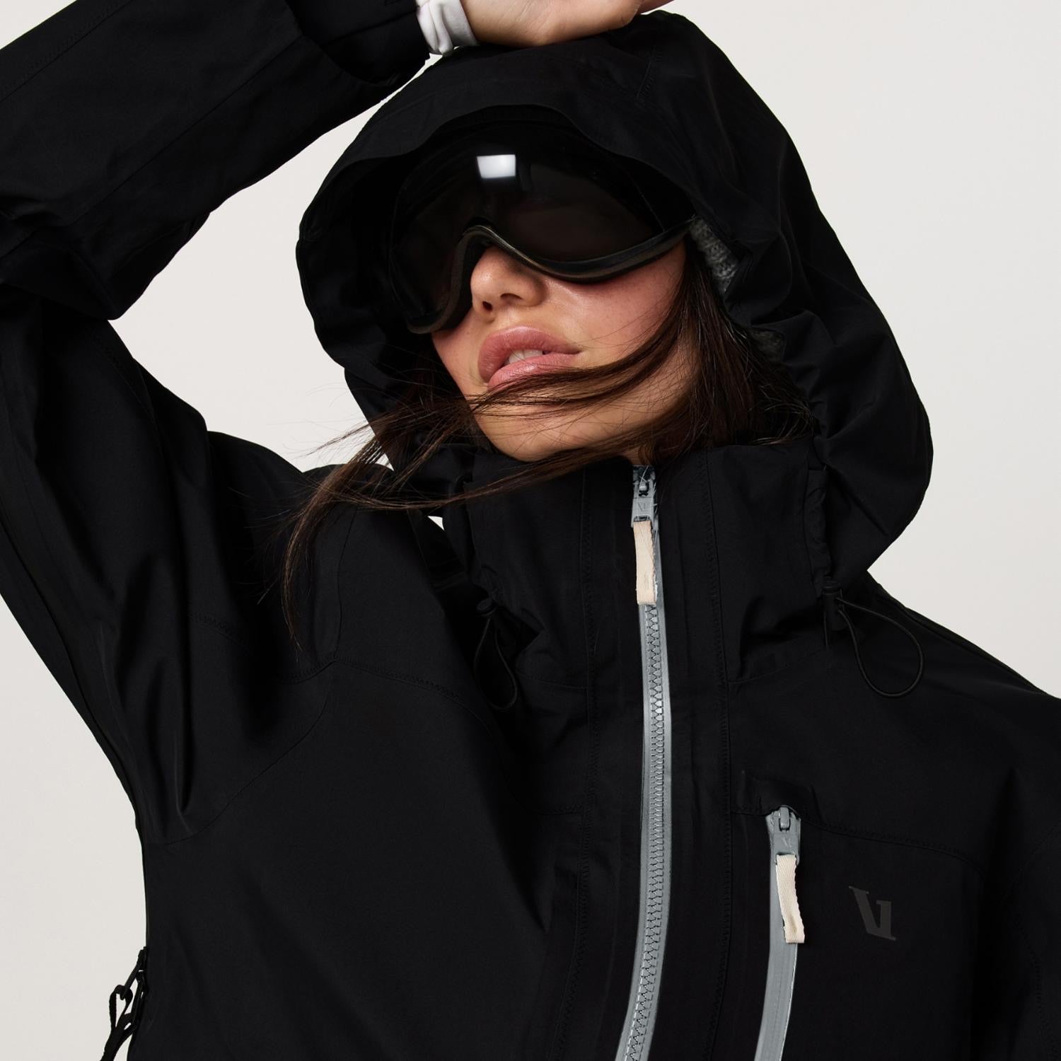 Vuori Taika Shell Jacket - Women's - Black - detail