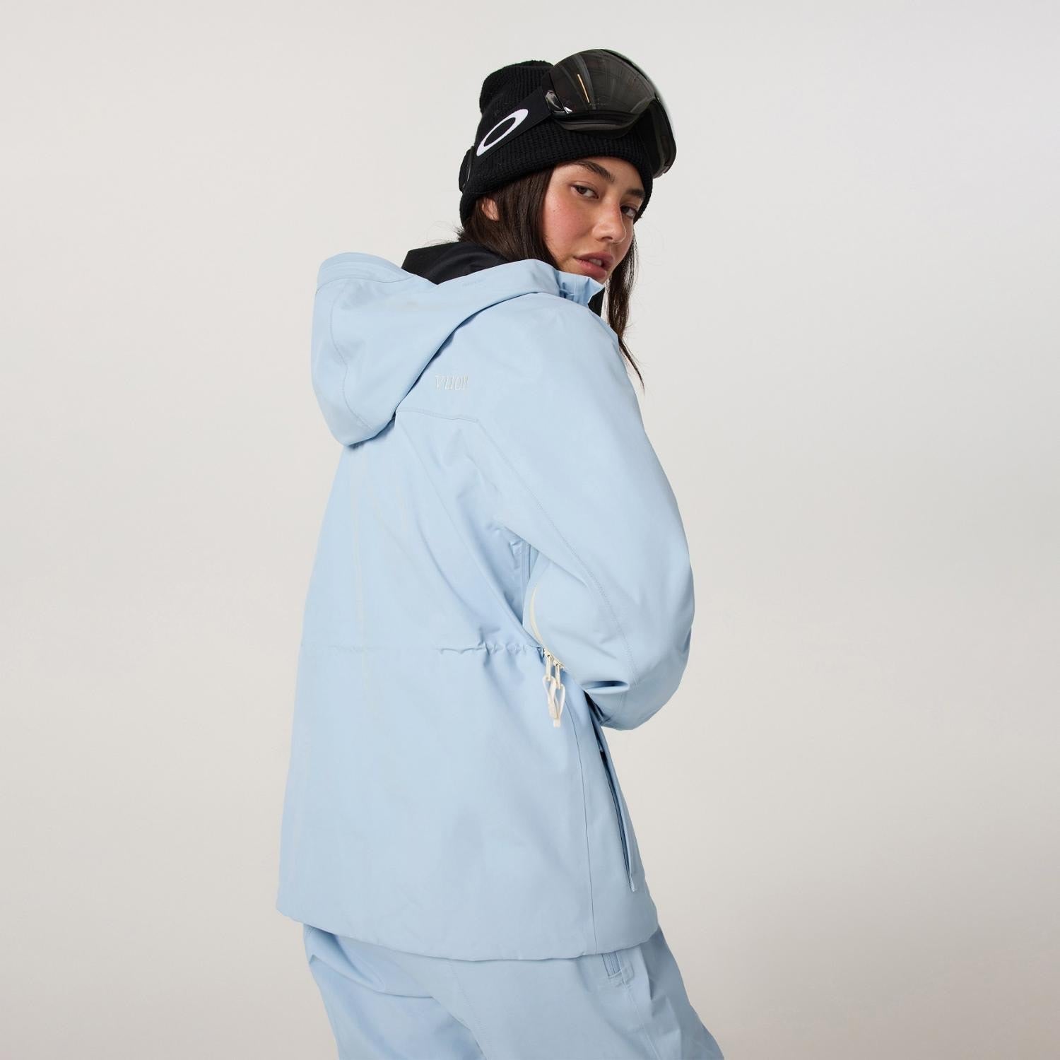 Vuori Taika Shell Jacket - Women's - Crystal Blue - detail