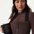 Vuori Taika Shell Bib Pants - Women's - French Roast - detail