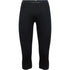 Icebreaker Merino 200 Oasis 3/4 Base Layer Leggings - Women's - Black