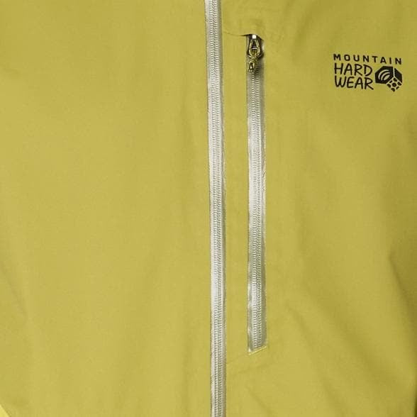 Mountain Hardwear Firefall Jacket - Men's - Bright Fatigue/Lucky Chard