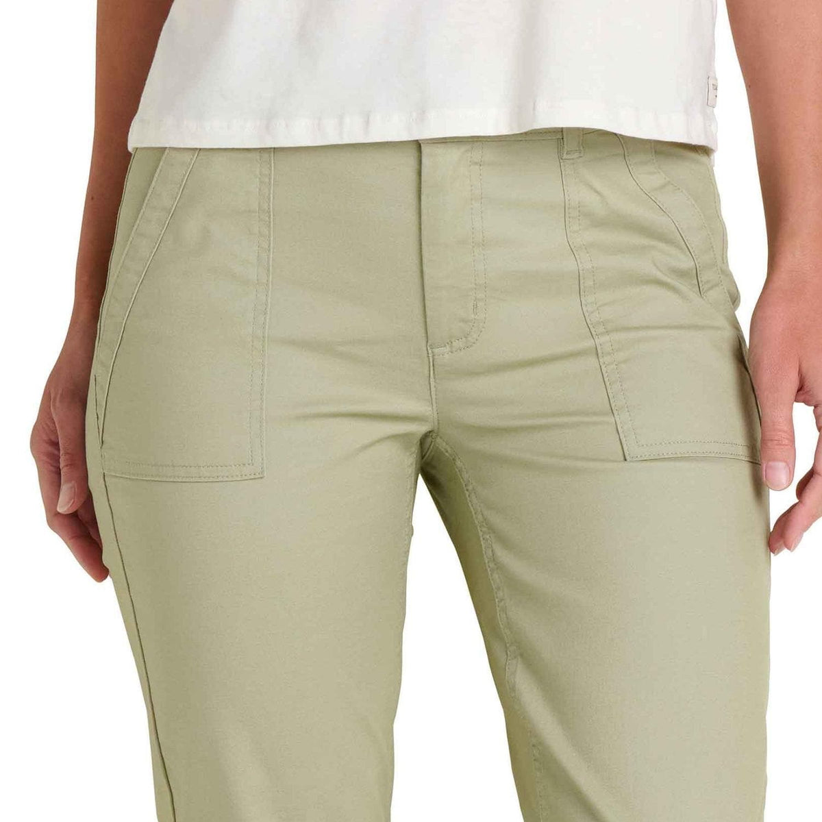 Toad&Co Earthworks Slim Pants - Women's - Yucca - detail