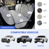 4Knines Crew Cab Truck Seat Cover with Hammock for Fold Up Seats