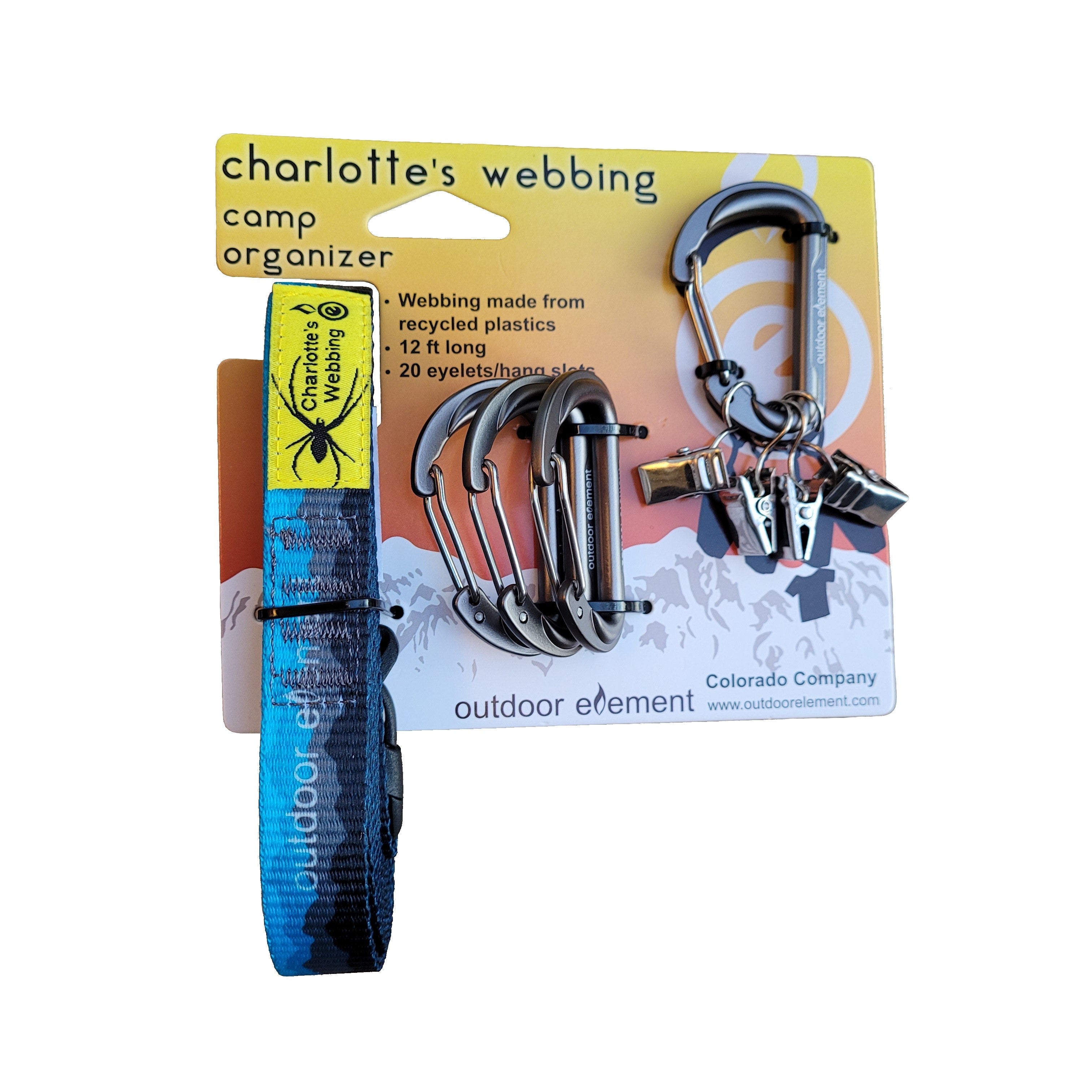 Outdoor Element Charlotte's Webbing Camp Organizer