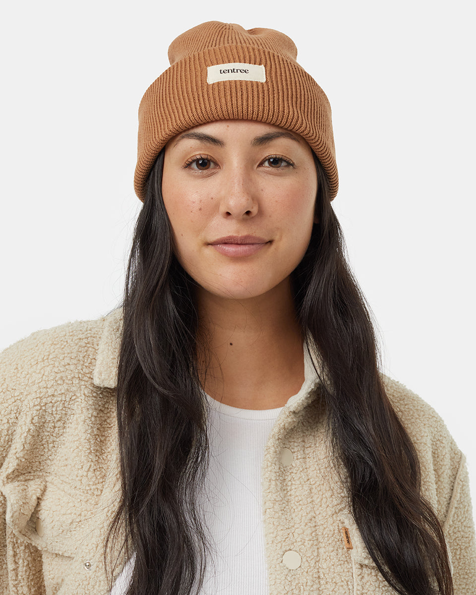 Tentree Alden Beanie - Camel