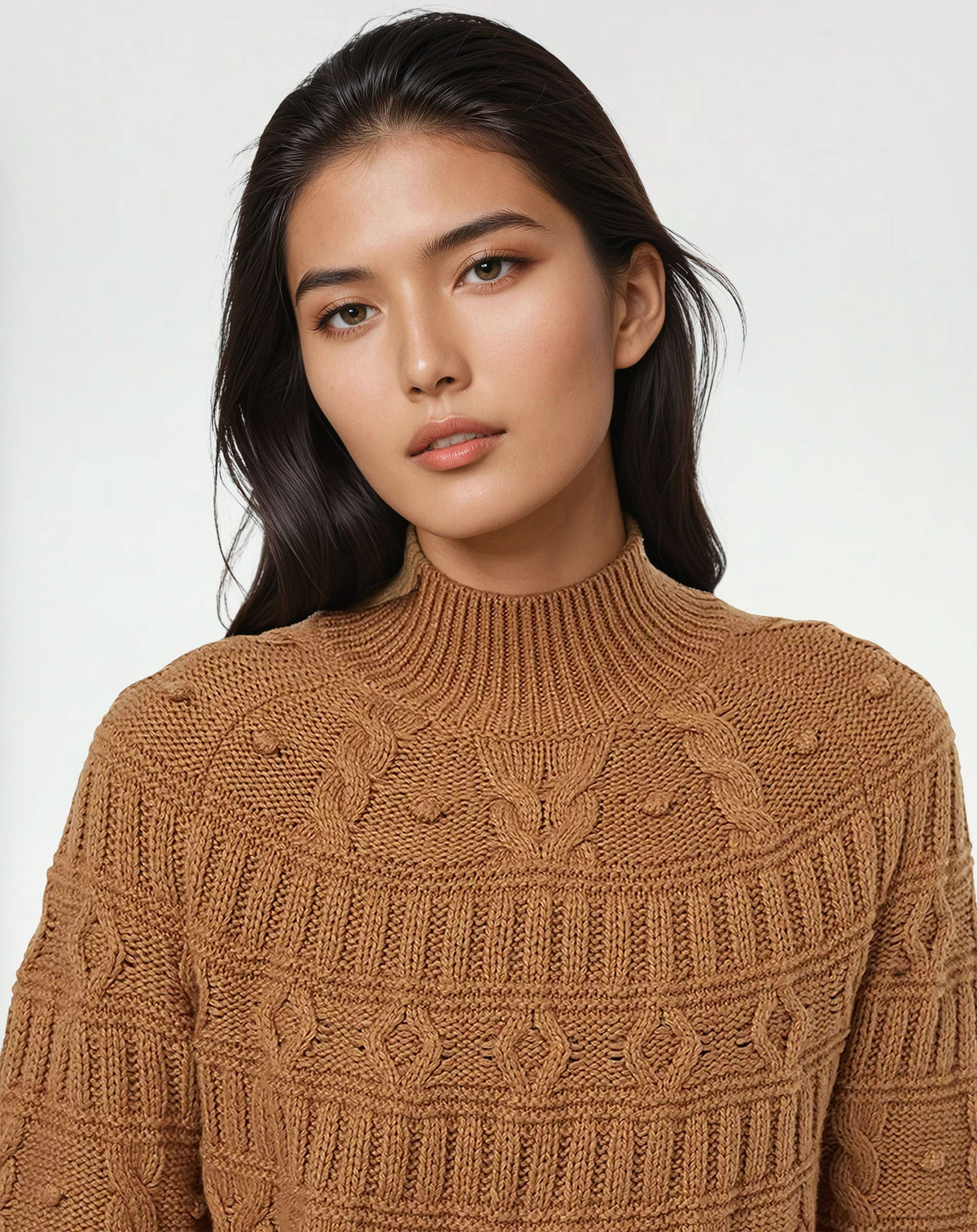 Tentree Women's Colson Sweater - Camel Heather