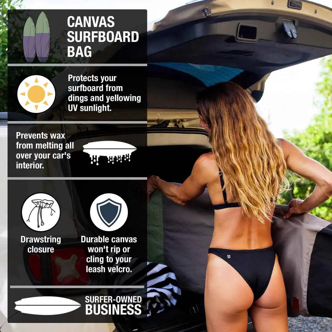 Canvas Surfboard Bag by Ho Stevie!
