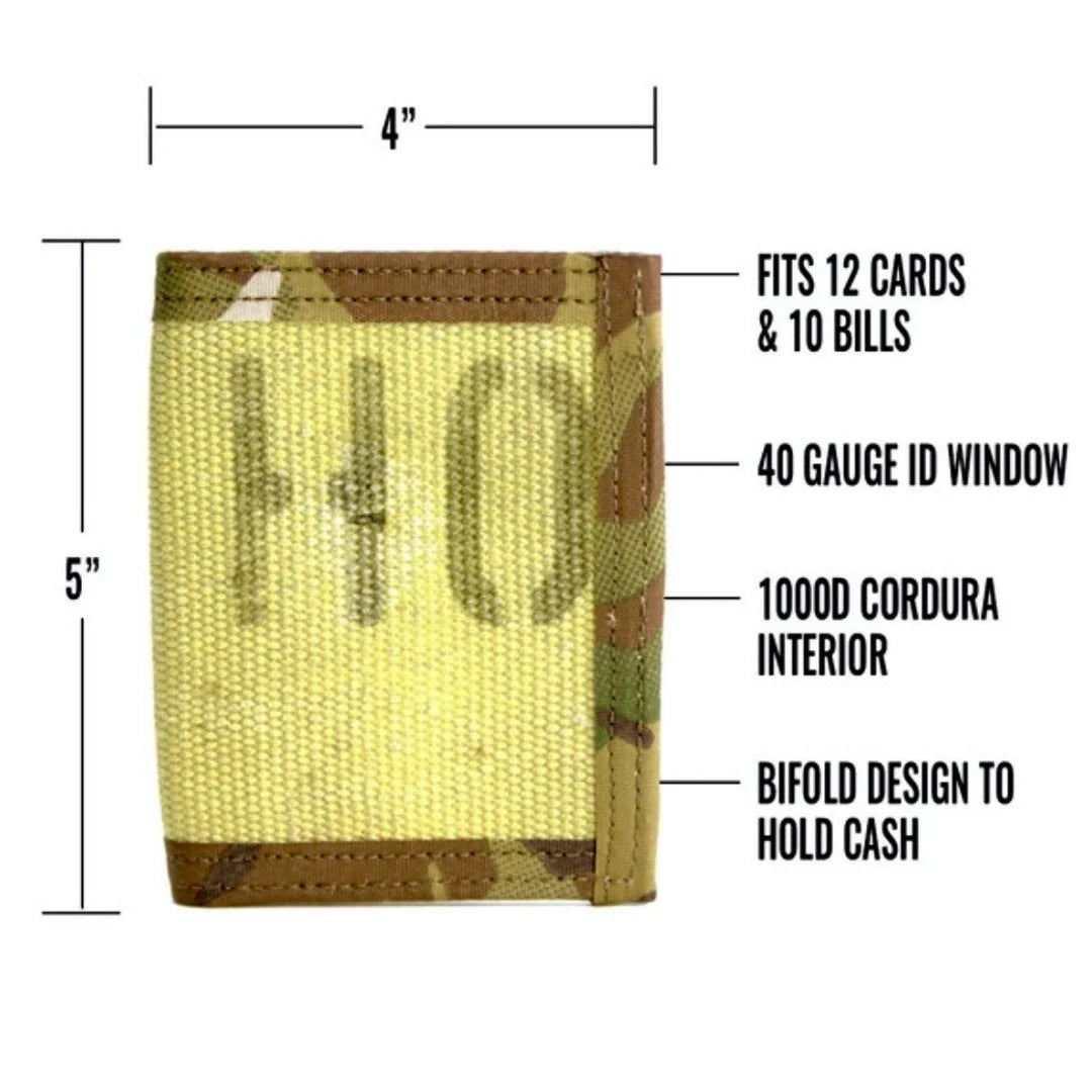Recycled Firefighter Captain Wallet - Xpac Edition — product view 8
