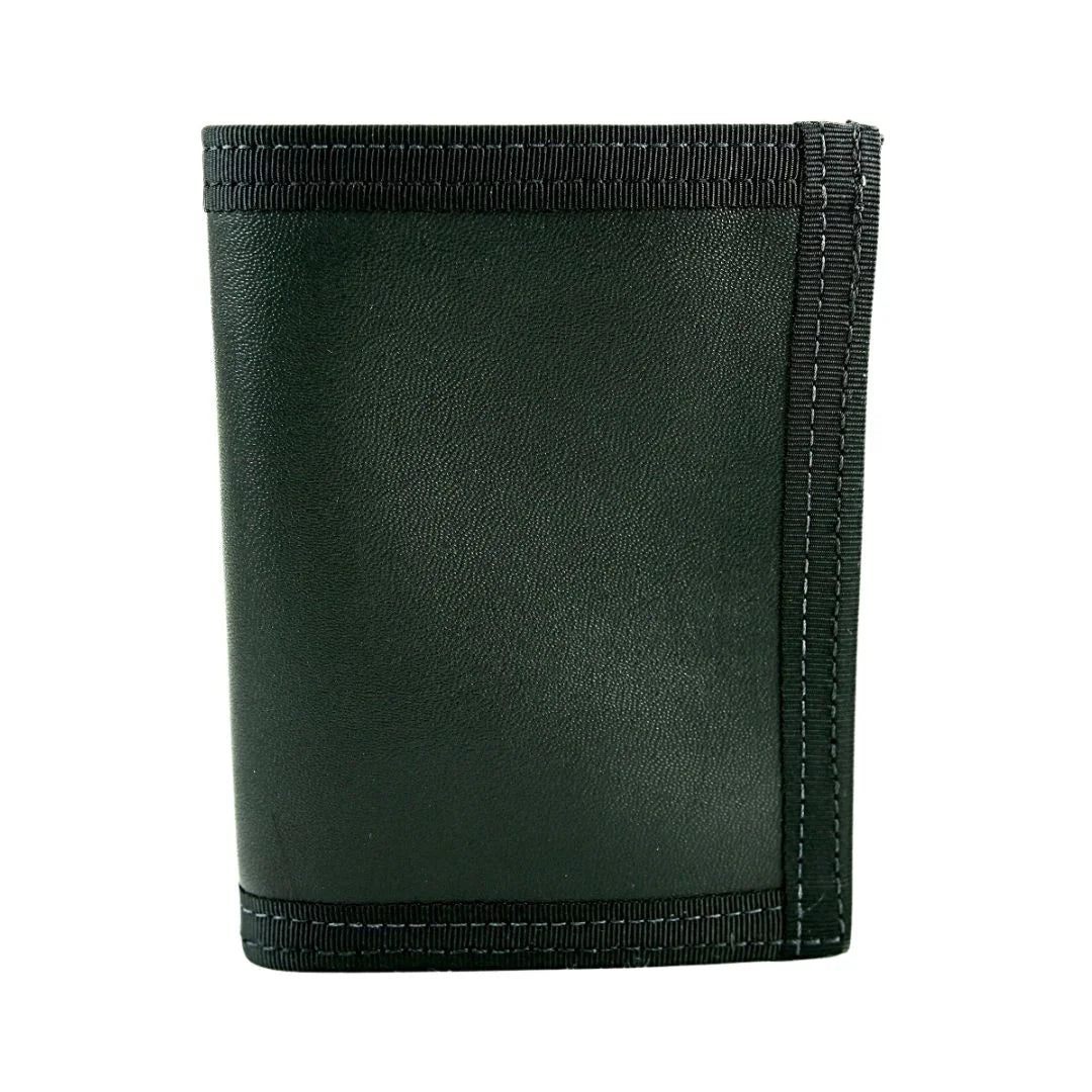 Recycled Firefighter Captain Wallet - Combat Leather Edition — product view 2