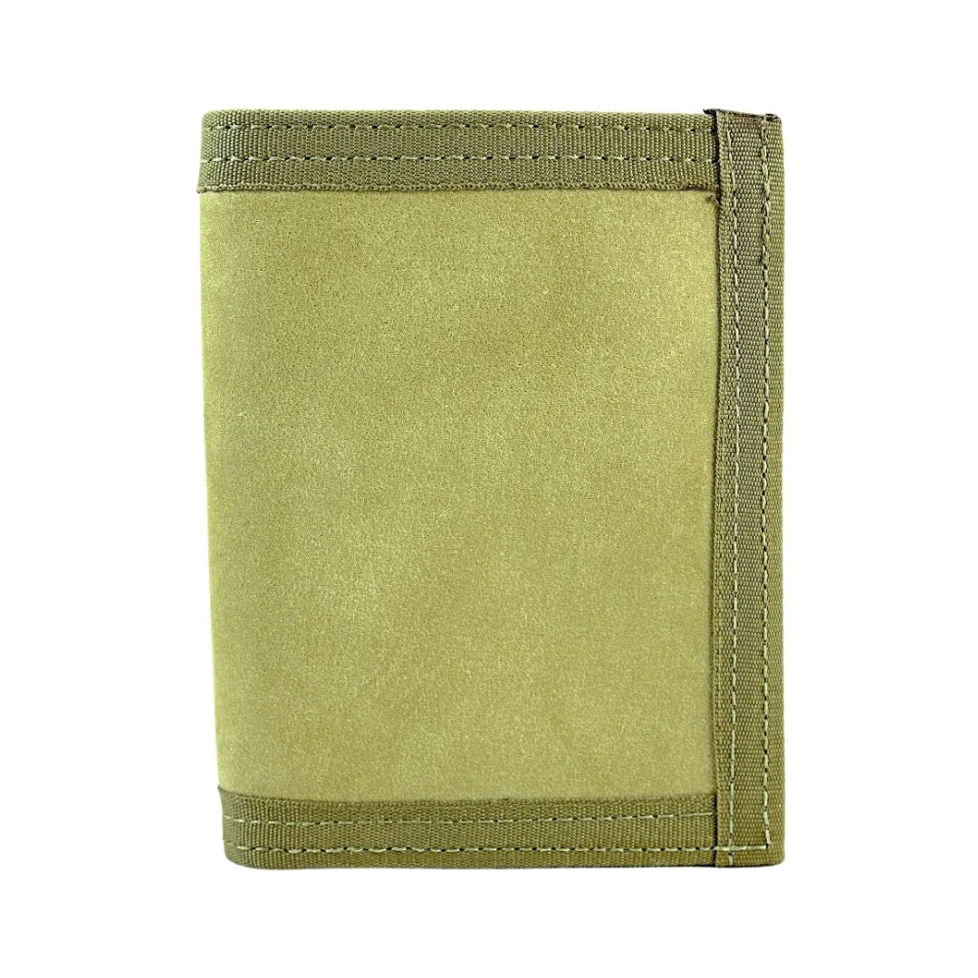 Recycled Firefighter Captain Wallet - Combat Leather Edition — product view 3