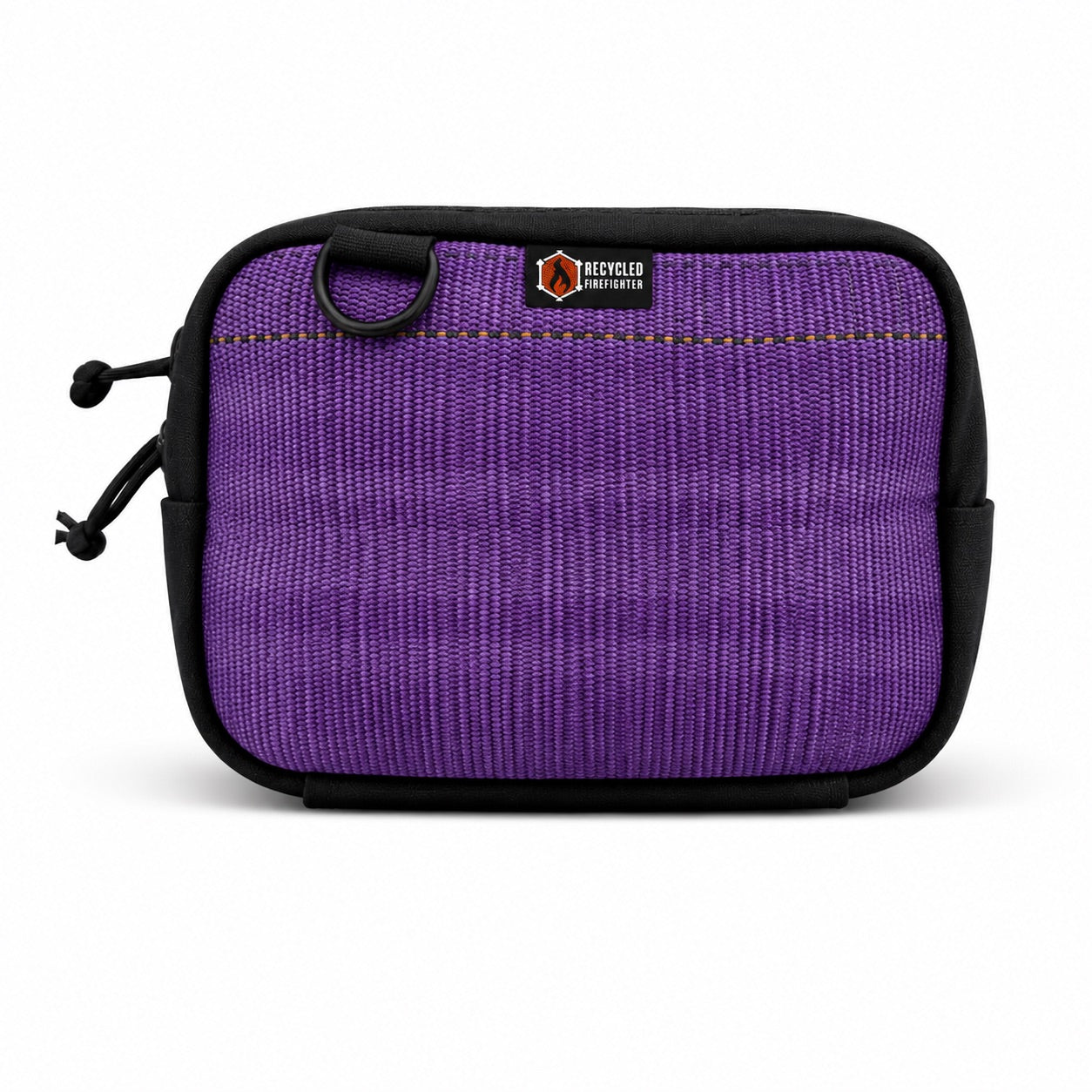 Recycled Firefighter TrailHound Fanny Pack - Firehose Edition — product view 7