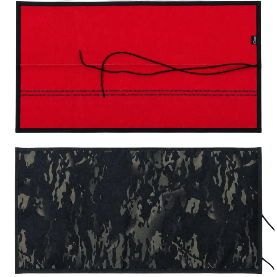 Recycled Firefighter Drop Zone Mat - Premium - Firehose Edition — product view 10