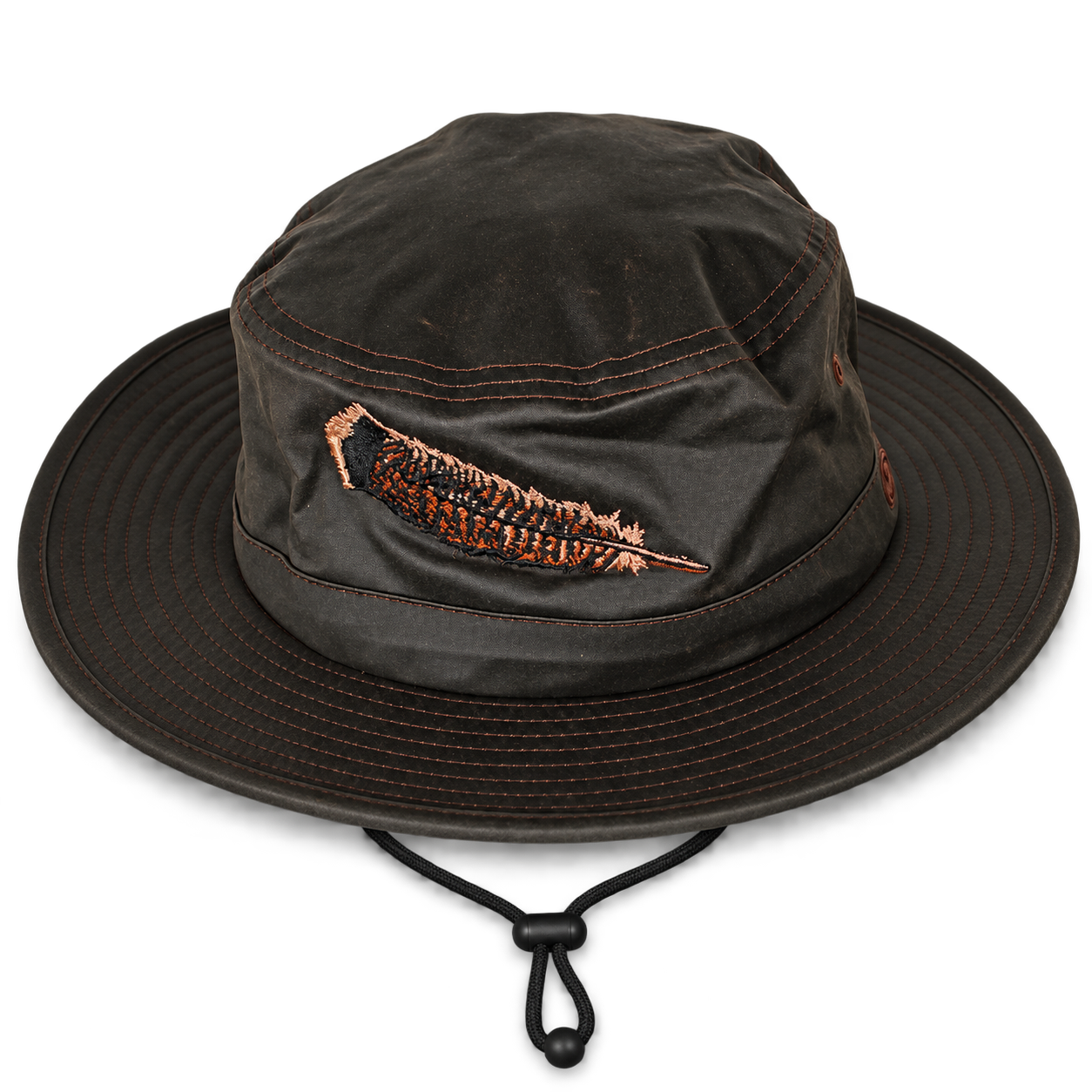 Paramount Outdoors Wax Turkey Feather Boonie Hat – product view 2