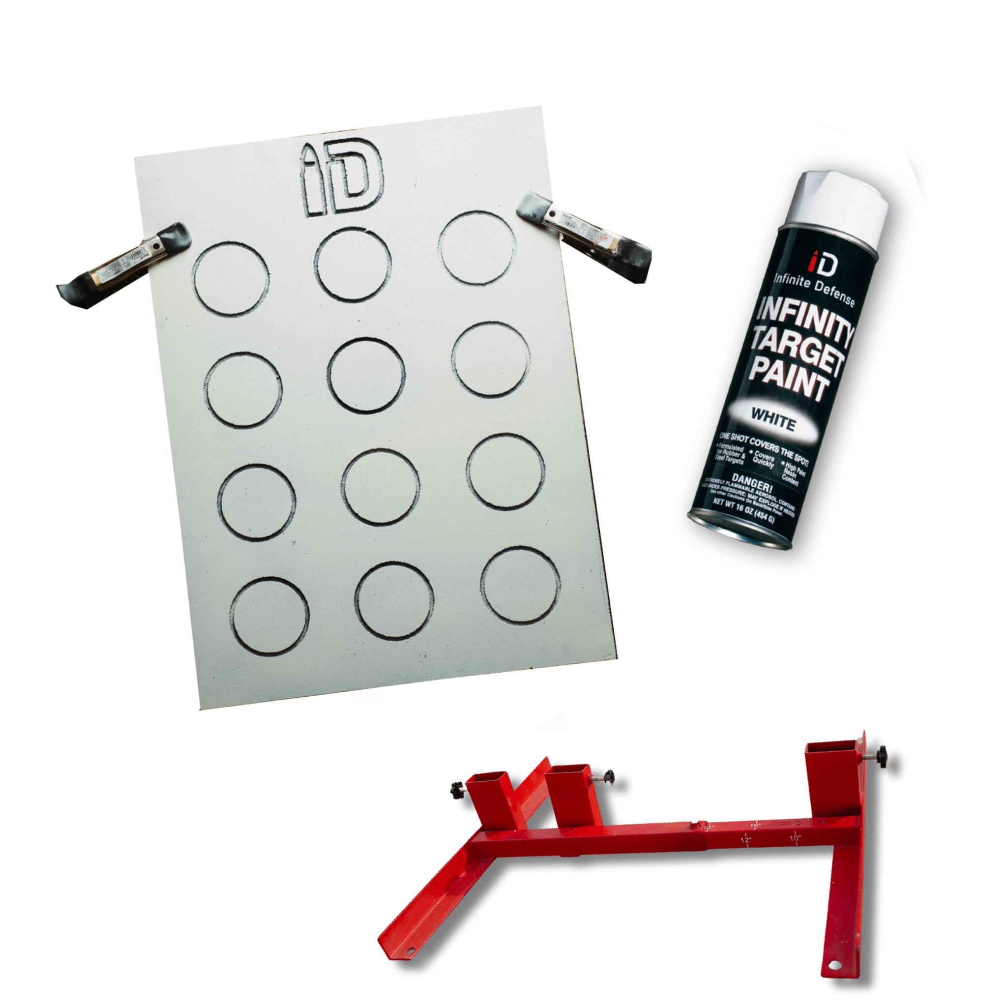 Circle Drill Infinity Target with Stencil - view 7