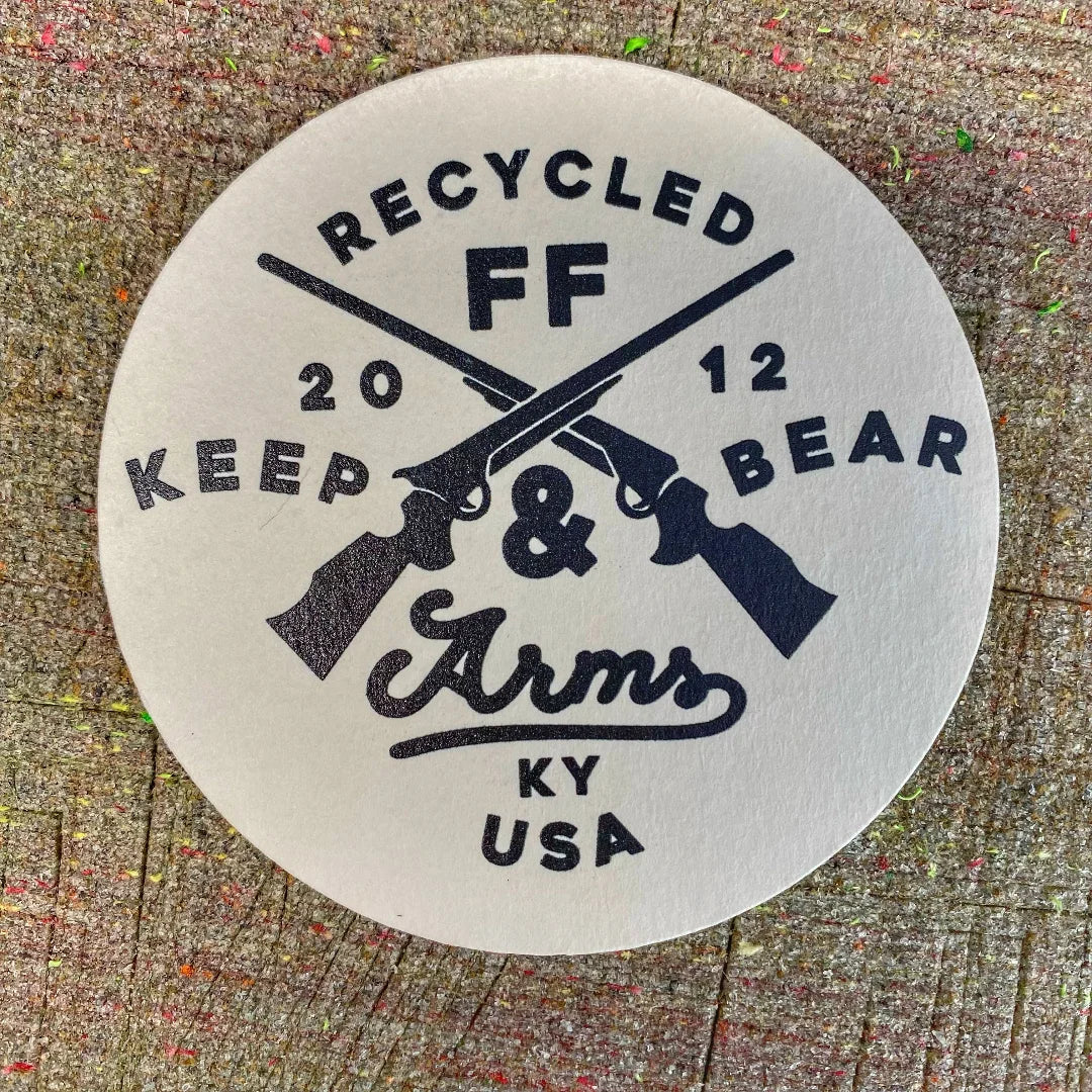 Recycled Firefighter Coaster — product view 5