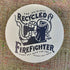 Recycled Firefighter Coaster — product view 6