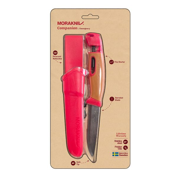 Companion Spark Emergency (S) Hi-Vis Red/Burnt Orange by UCOgear.com
