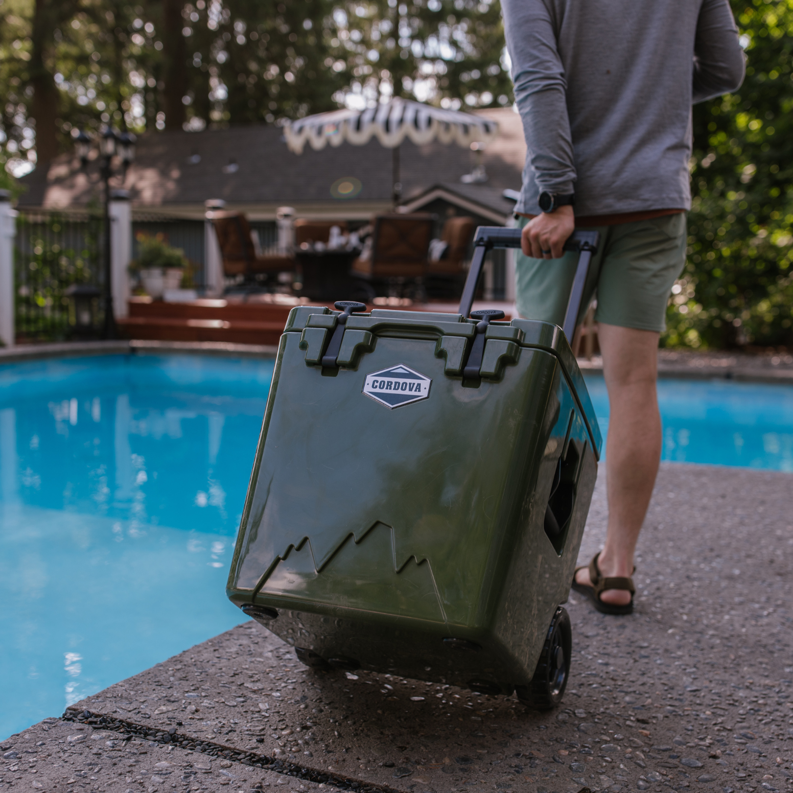 Cordova 50 qt Outpost Class™ Wheeled Cooler — view 59