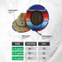 COR Surf Kids Straw Hat for Boys and Girls - Patriotic — view 4