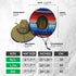 COR Surf Straw Lifeguard Beach Hats for Adults - Kauai — view 3