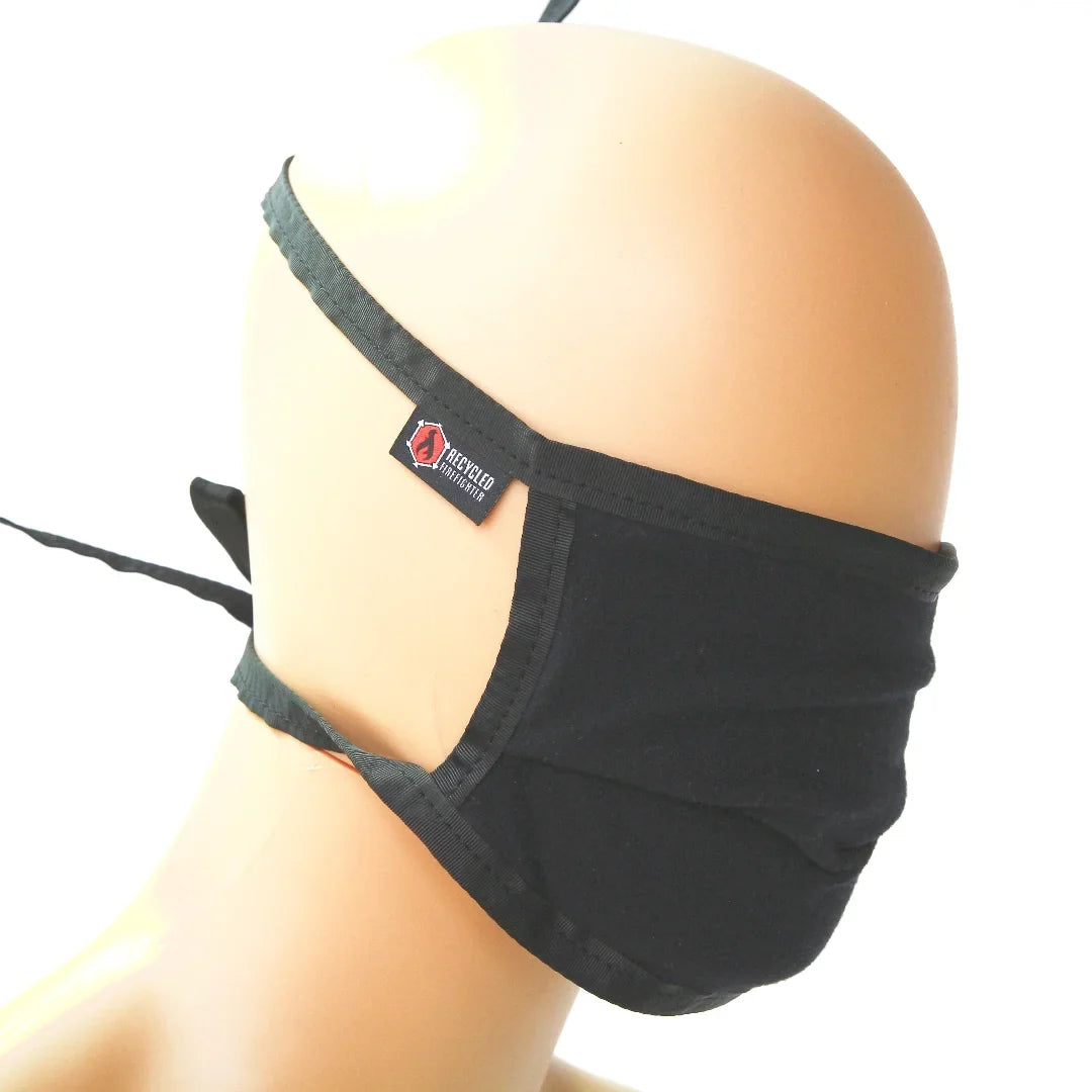 Recycled Firefighter Cotton Shop Mask — product view 1