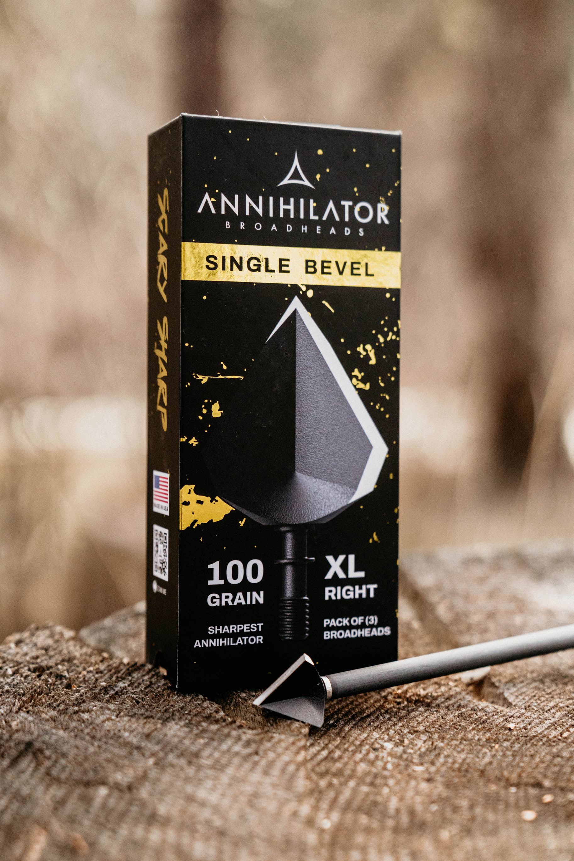 Annihilator Single Bevel XL 100 Grain Broadheads – product image 3
