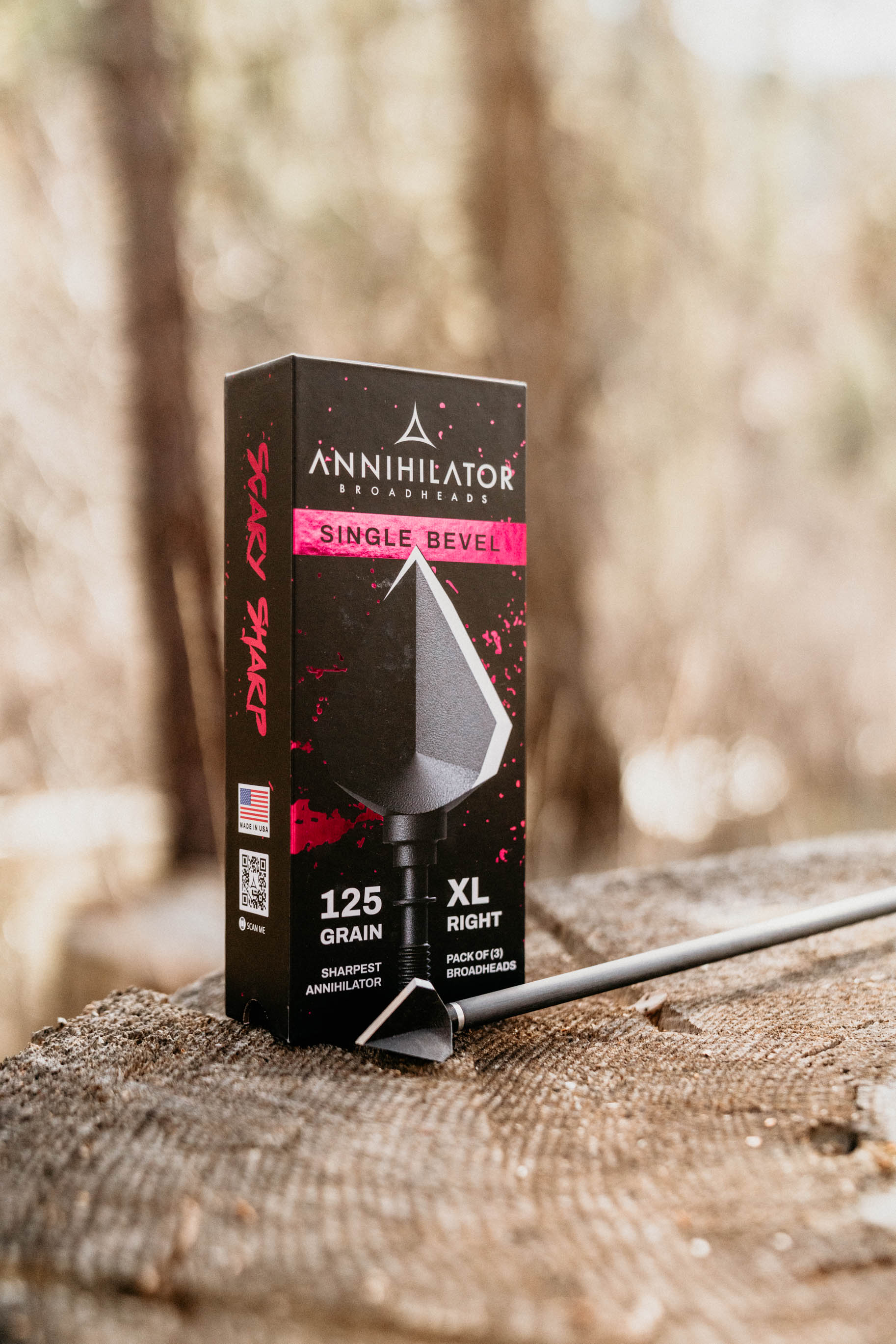 Annihilator Single Bevel XL 125 Grain Broadheads – product image 3