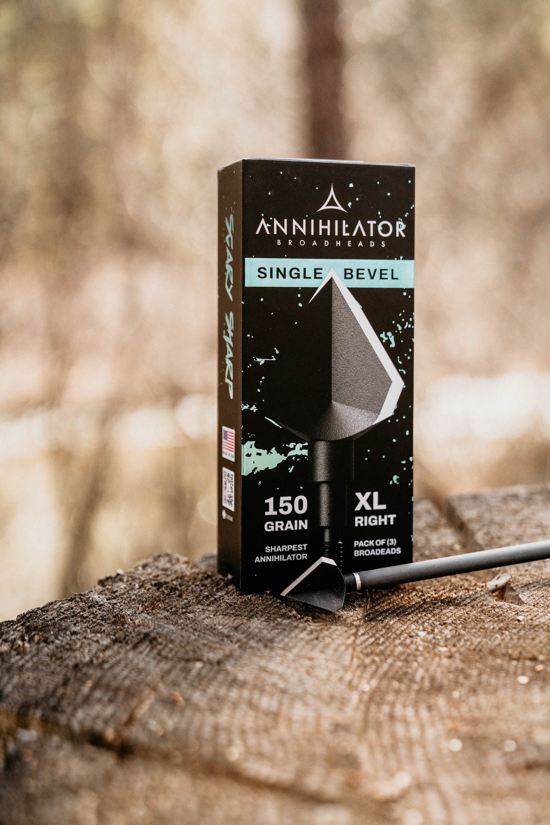 Annihilator Single Bevel XL 150 Grain Broadheads – product image 3