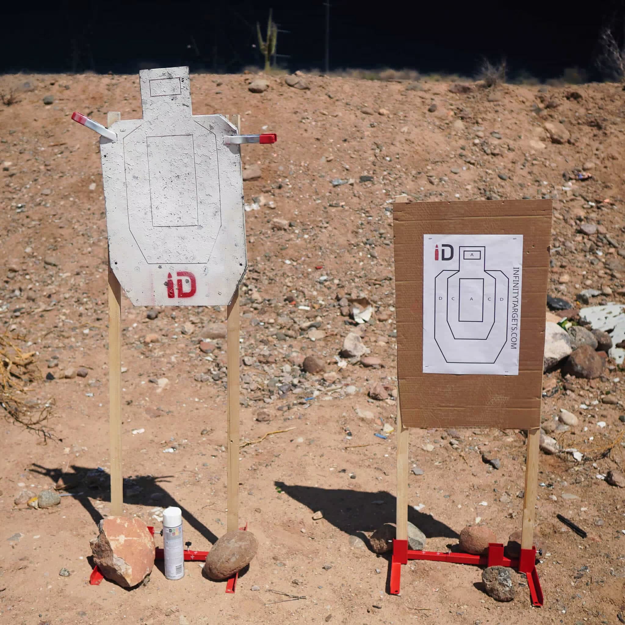 Infinity Targets Half-Size USPSA Paper Targets