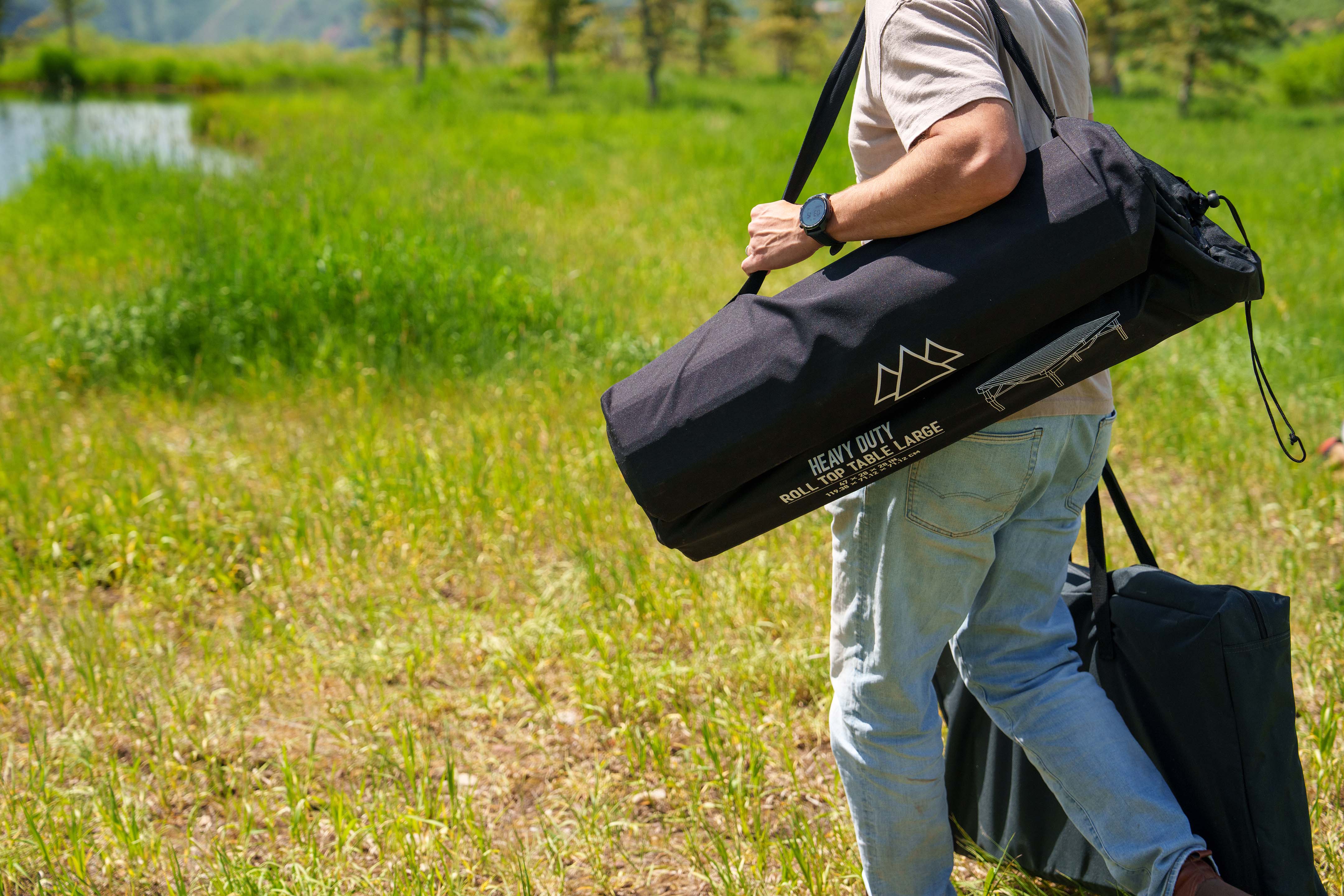 Mountain Summit Gear Heavy Duty Roll Top Table