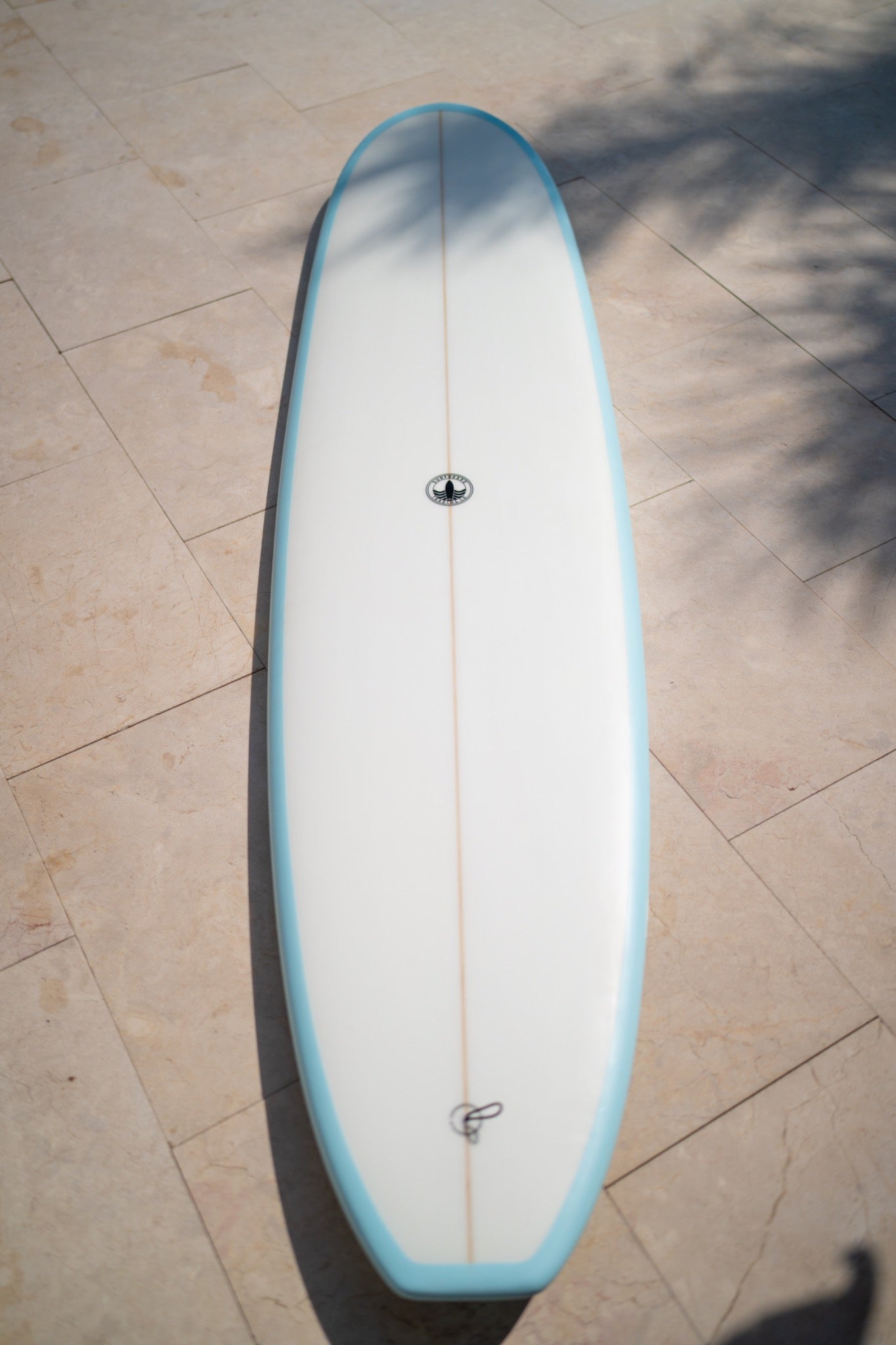 STCo. Baby Log Beginner Longboard – Coastal Blue Cutlap