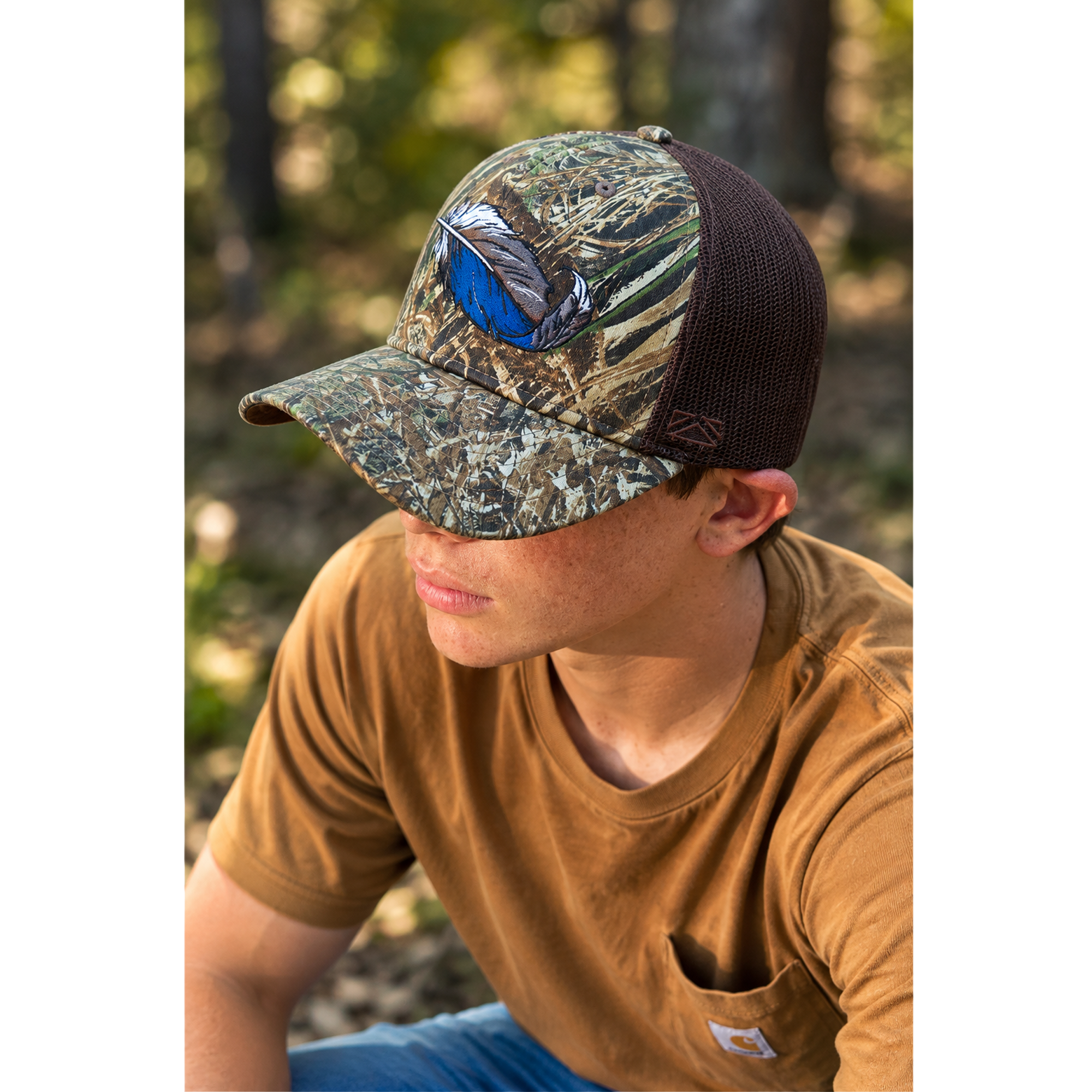 Paramount Outdoors Duck Feather Riverside Trucker Cap – product view 8