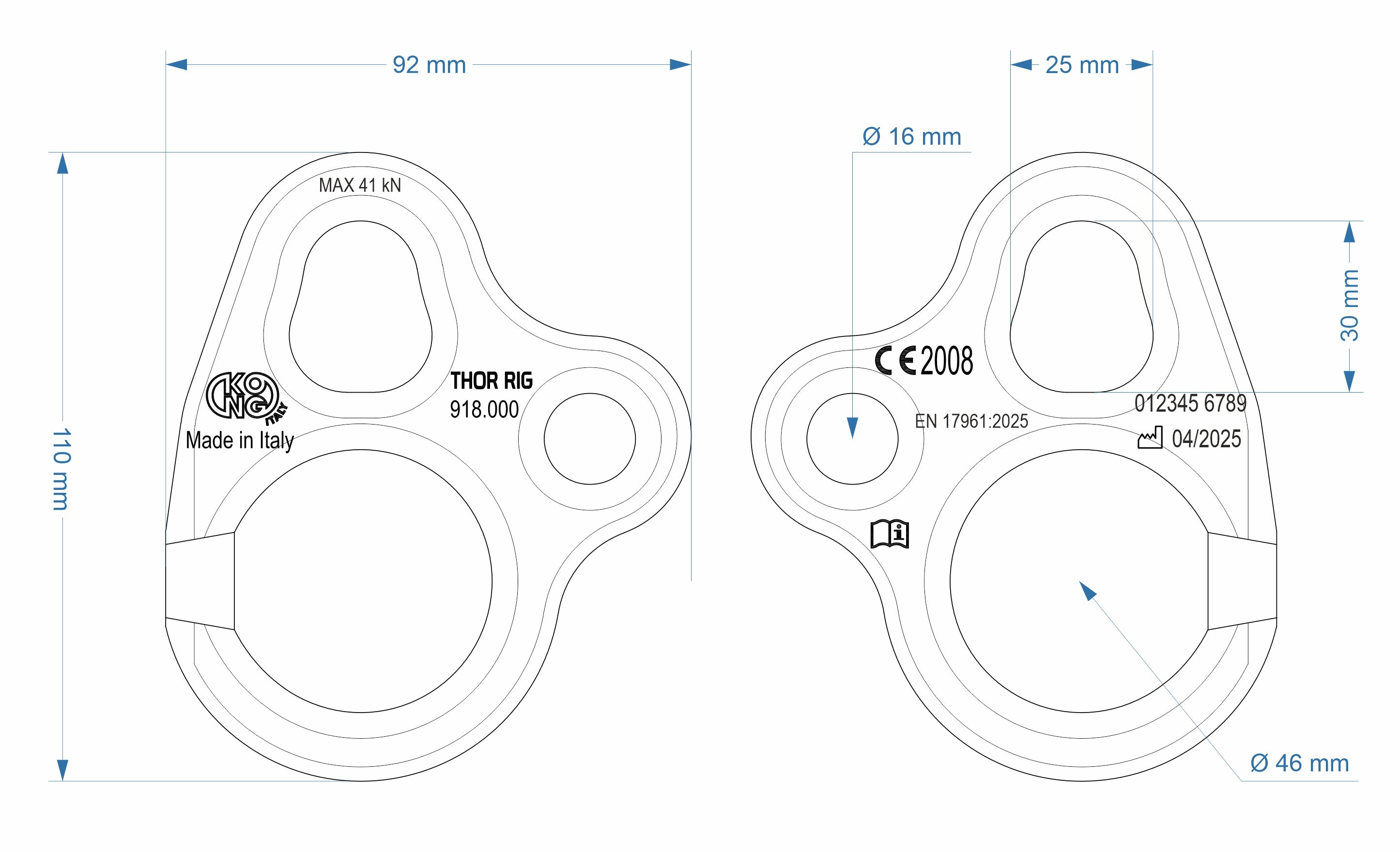 THORIG Rigging Plate