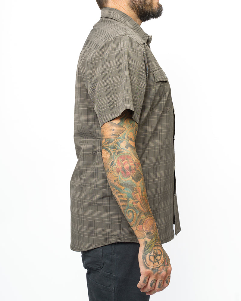 Off The Grid Surplus Deke SS Shirt - Beluga Brown